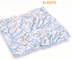 3d view of El Ojito