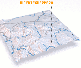 3d view of Vicente Guerrero