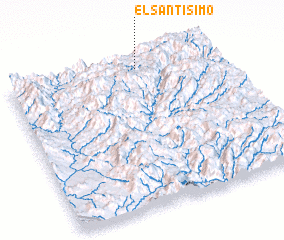 3d view of El Santísimo