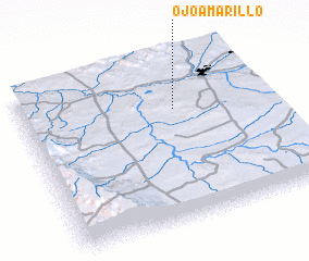 3d view of Ojo Amarillo