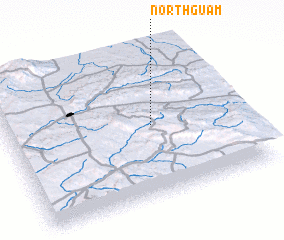3d view of North Guam