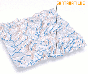 3d view of Santa Matilde