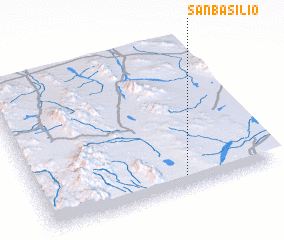 3d view of San Basilio