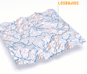 3d view of Los Bajíos