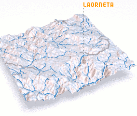 3d view of La Orneta