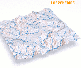 3d view of Los Remedios