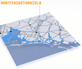 3d view of Pitahayitas de Tamazula