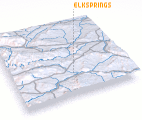 3d view of Elk Springs