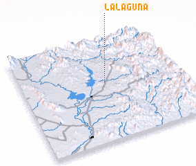 3d view of La Laguna