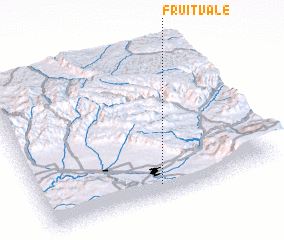 3d view of Fruitvale