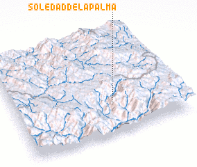 3d view of Soledad de la Palma