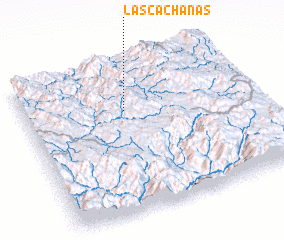 3d view of Las Cachanas