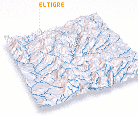 3d view of El Tigre