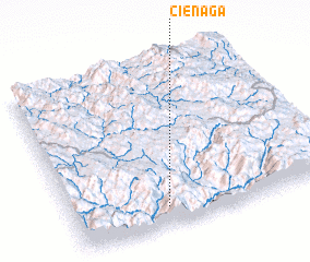 3d view of Ciénaga