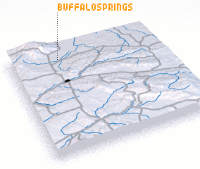 3d view of Buffalo Springs