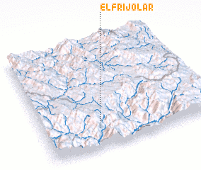 3d view of El Frijolar