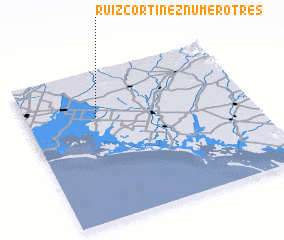 3d view of Ruiz Cortinez Número Tres