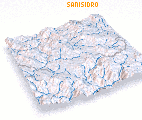 3d view of San Isidro