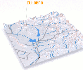 3d view of El Horno