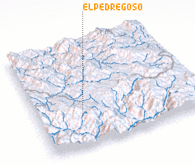 3d view of El Pedregoso