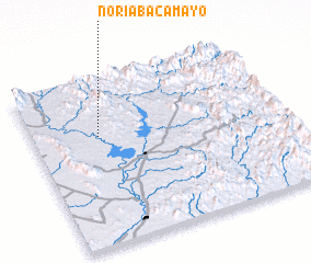 3d view of Noria Bacamayo