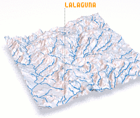 3d view of La Laguna