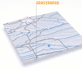 3d view of Grass Range