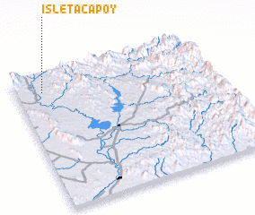 3d view of Isleta Capoy