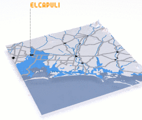 3d view of El Capulí