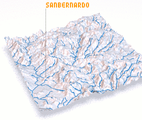 3d view of San Bernardo