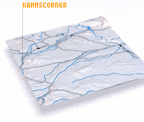 3d view of Kamms Corner