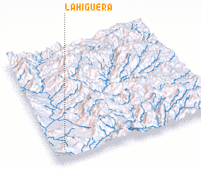 3d view of La Higuera