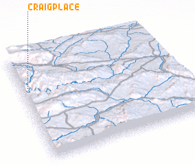 3d view of Craig Place