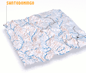 3d view of Santo Domingo