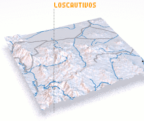 3d view of Los Cautivos