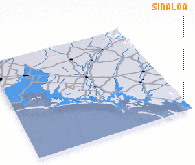 3d view of Sinaloa