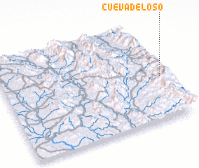 3d view of Cueva del Oso