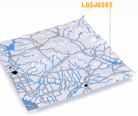 3d view of Los Josés