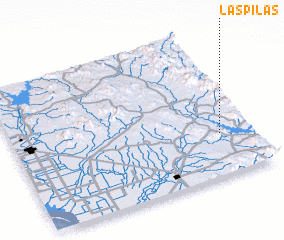 3d view of Las Pilas