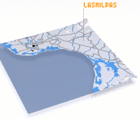 3d view of Las Milpas