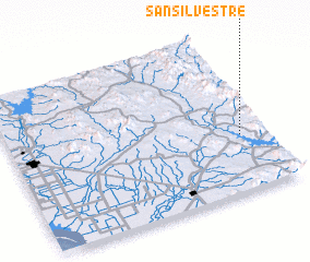 3d view of San Silvestre