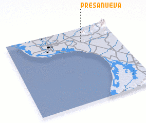 3d view of Presa Nueva