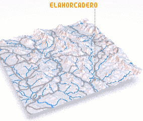 3d view of El Ahorcadero