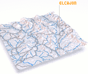 3d view of El Cajón