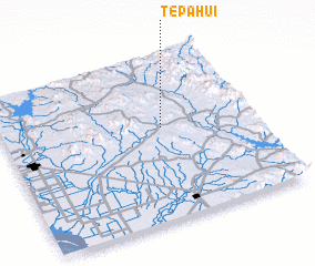 3d view of Tepahui