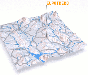 3d view of El Potrero