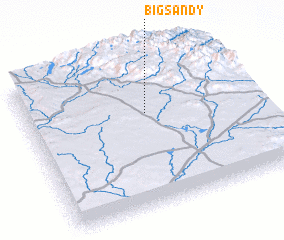 3d view of Big Sandy