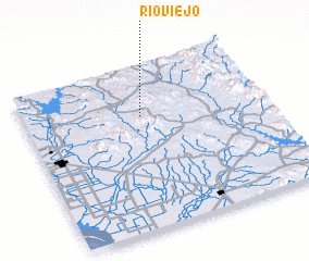 3d view of Río Viejo