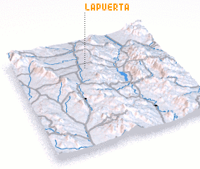 3d view of La Puerta