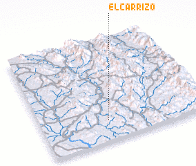 3d view of El Carrizo